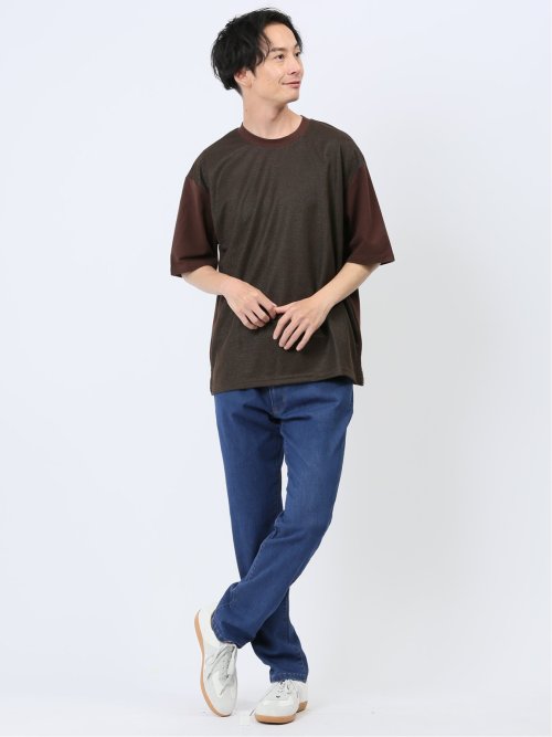 クロスストレッチ スリムデニム