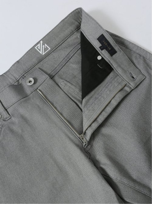 クロスストレッチ スリムパンツ