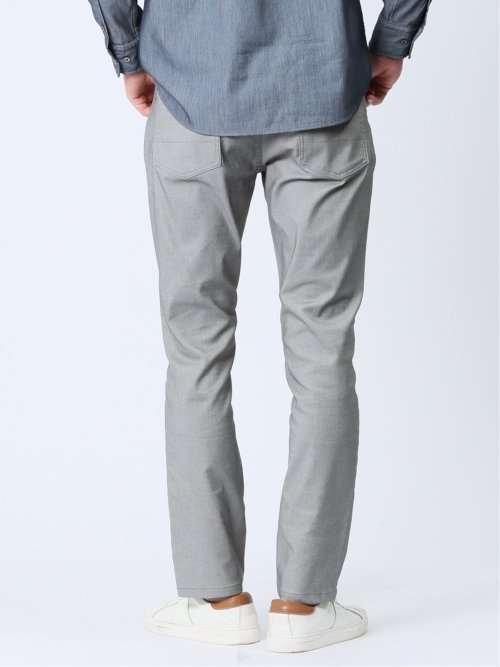 クロスストレッチ スリムパンツ