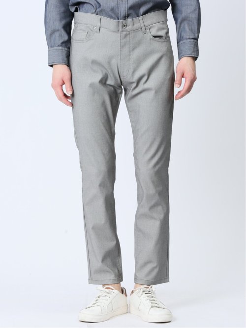 クロスストレッチ スリムパンツ