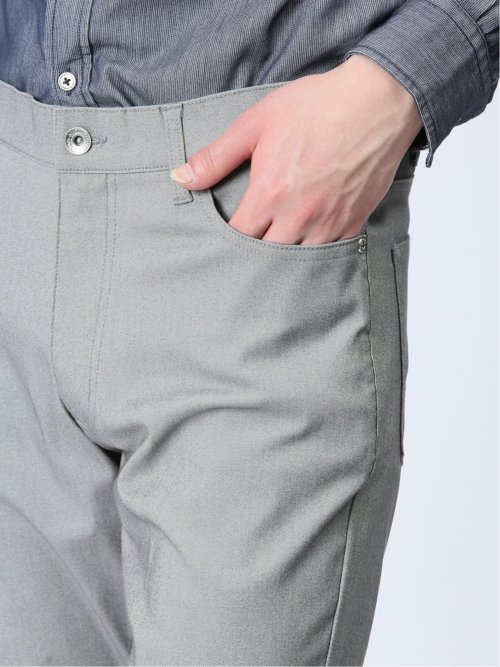クロスストレッチ スリムパンツ