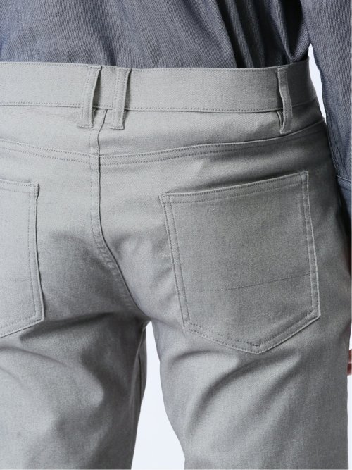 クロスストレッチ スリムパンツ