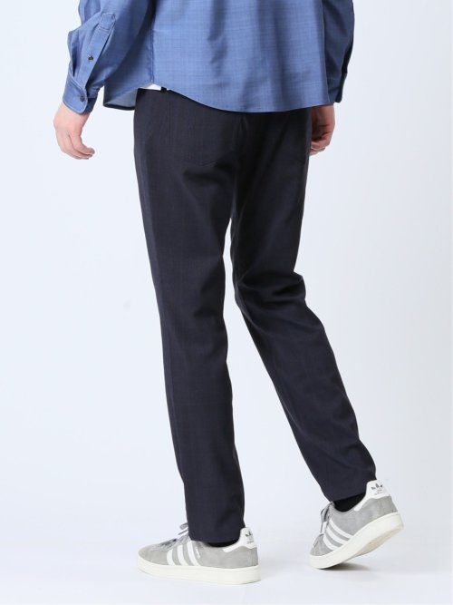 クロスストレッチ スリムパンツ