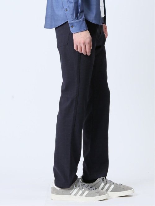 クロスストレッチ スリムパンツ