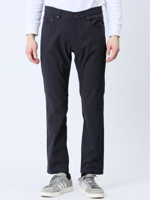 クロスストレッチ スリムパンツ