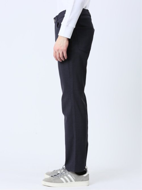 クロスストレッチ スリムパンツ