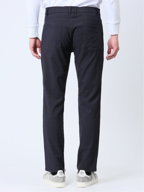 クロスストレッチ スリムパンツ