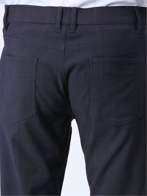 クロスストレッチ スリムパンツ