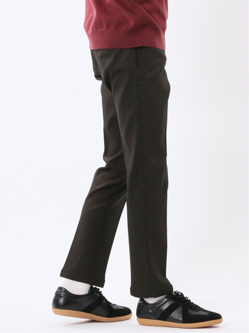 クロスストレッチ+ウォーム トラウザーパンツ ピンヘッド