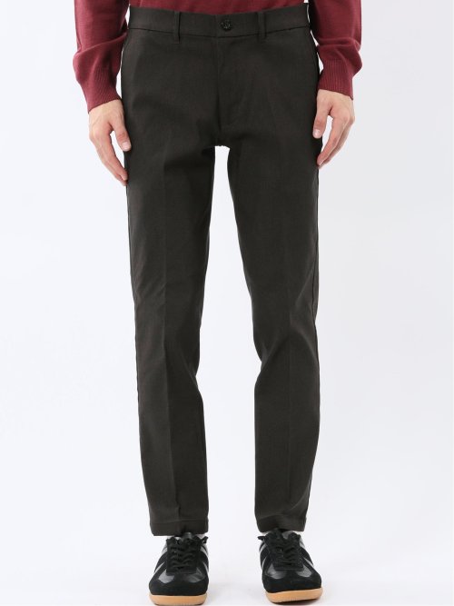 クロスストレッチ+ウォーム トラウザーパンツ ピンヘッド