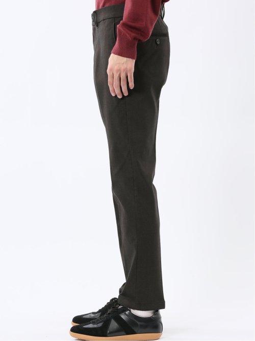 クロスストレッチ+ウォーム トラウザーパンツ ピンヘッド