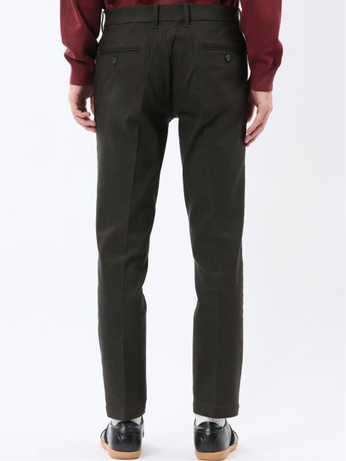 クロスストレッチ+ウォーム トラウザーパンツ ピンヘッド