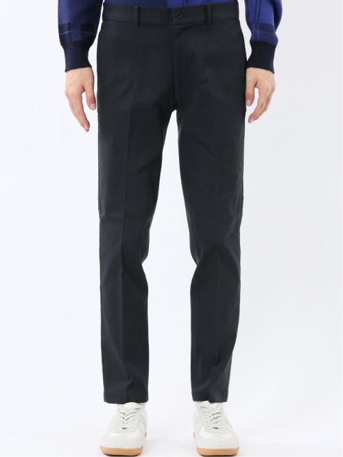 クロスストレッチ+ウォーム トラウザーパンツ ピンヘッド