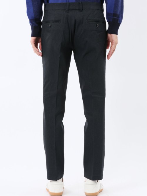 クロスストレッチ+ウォーム トラウザーパンツ ピンヘッド