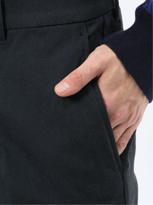 クロスストレッチ+ウォーム トラウザーパンツ ピンヘッド