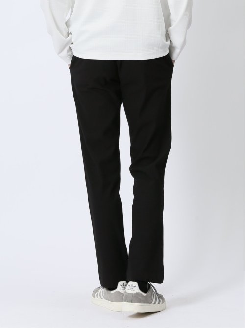 クロスストレッチ トラウザーパンツ 光沢ドビー