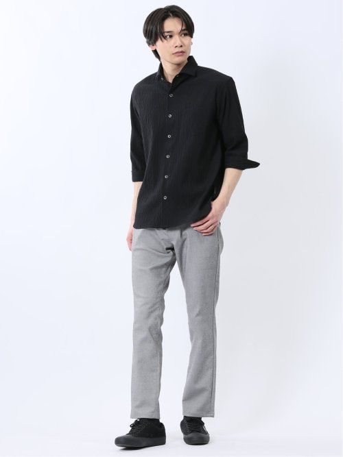 クロスストレッチ+クール スリムパンツ