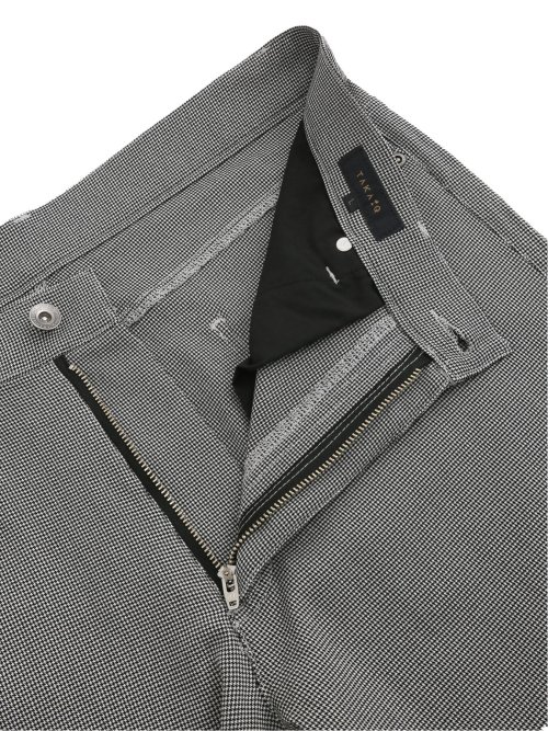 クロスストレッチ+クール スリムアンクルパンツ 千鳥