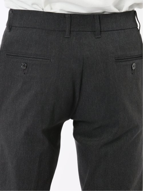 クロスストレッチ トラウザーパンツ ピンヘッド