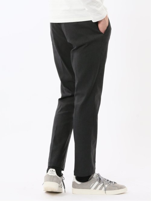 クロスストレッチ トラウザーパンツ ピンヘッド