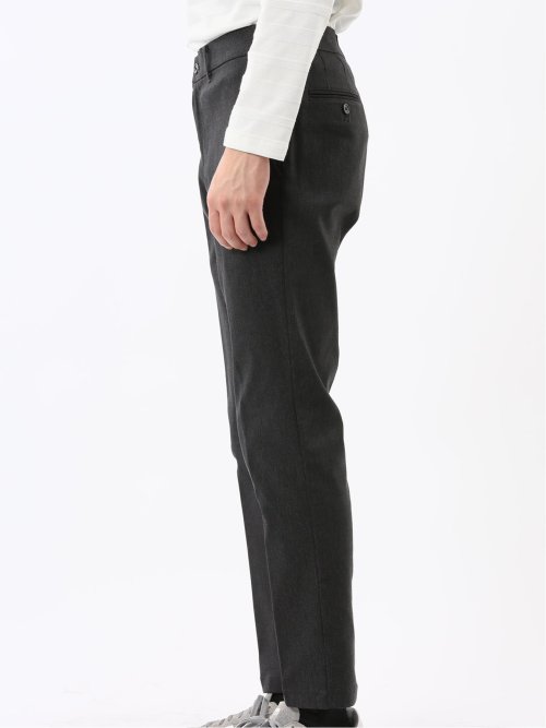 クロスストレッチ トラウザーパンツ ピンヘッド