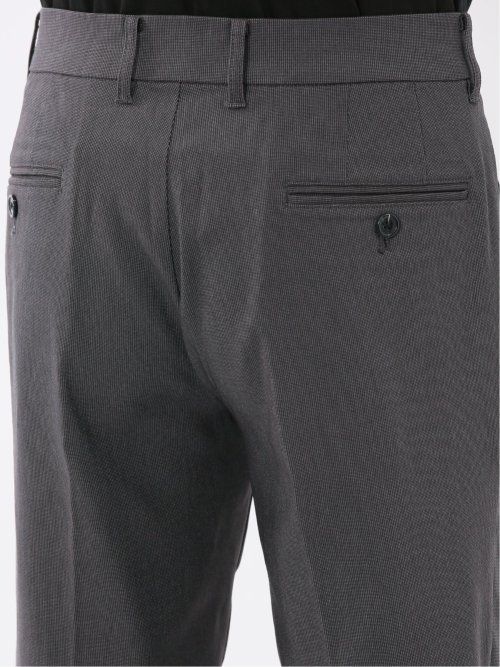 クロスストレッチ トラウザーパンツ ピンヘッド