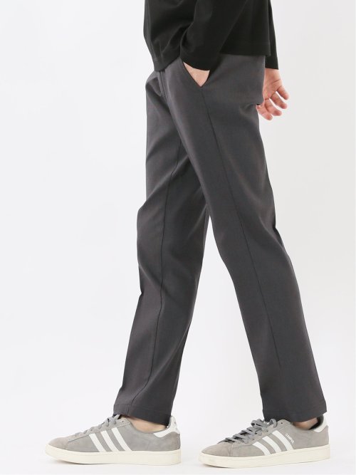 クロスストレッチ トラウザーパンツ ピンヘッド