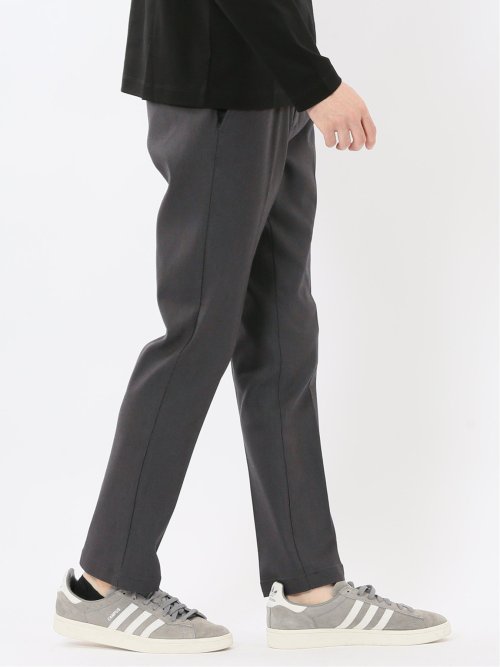 クロスストレッチ トラウザーパンツ ピンヘッド