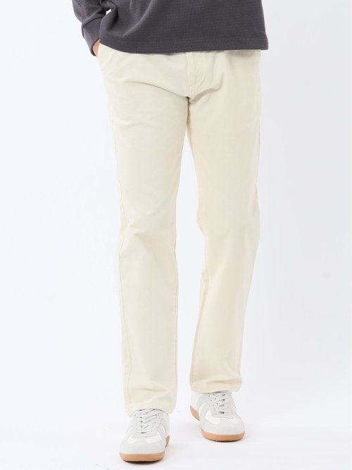 綿コーデュロイ ストレッチ トラウザーパンツ