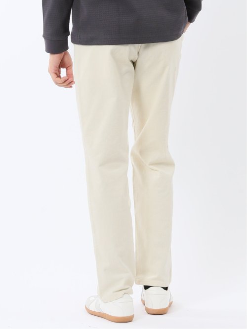 綿コーデュロイ ストレッチ トラウザーパンツ