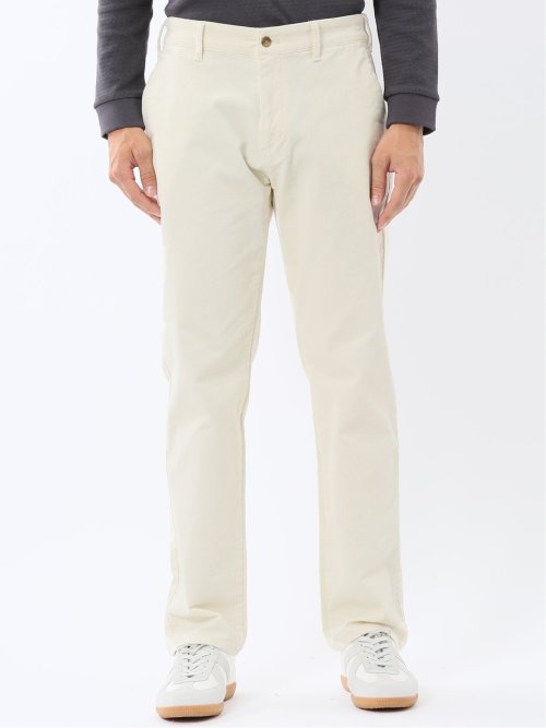 綿コーデュロイ ストレッチ トラウザーパンツ