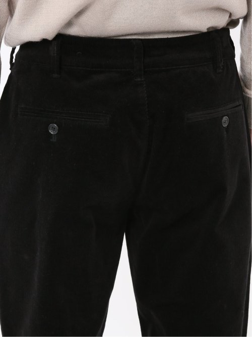 綿コーデュロイ ストレッチ トラウザーパンツ