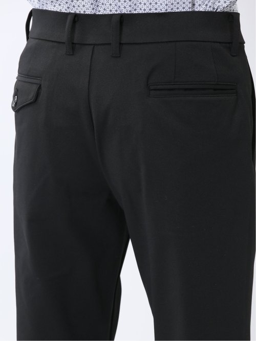 クロスストレッチ テーパードパンツ(セットアップ可能)