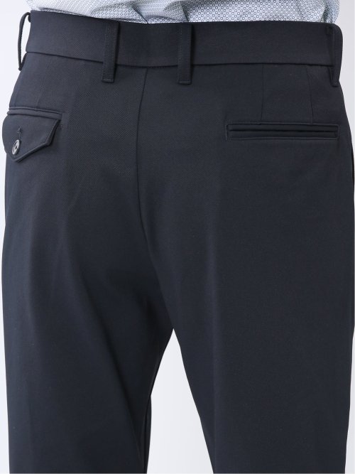 クロスストレッチ テーパードパンツ(セットアップ可能)