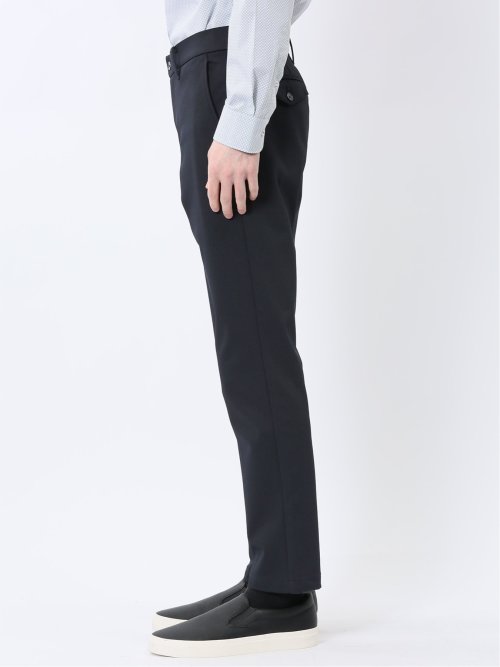 クロスストレッチ テーパードパンツ(セットアップ可能)