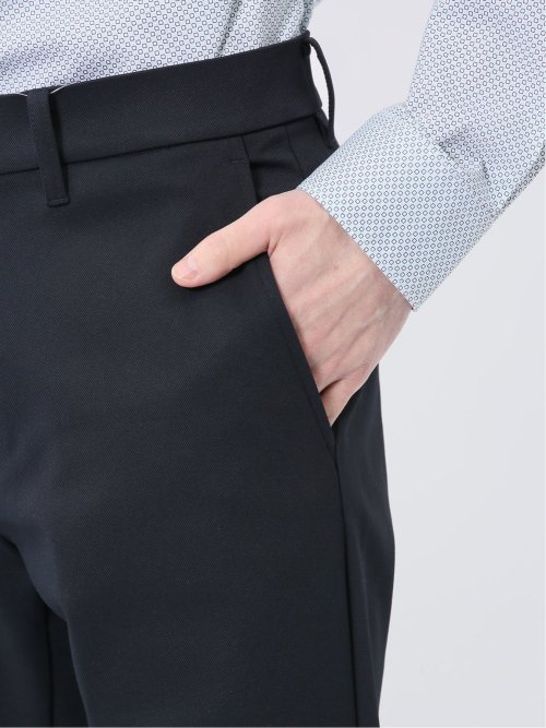 クロスストレッチ テーパードパンツ(セットアップ可能)
