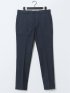 クロスストレッチ トラウザーパンツ ヘリンボン
