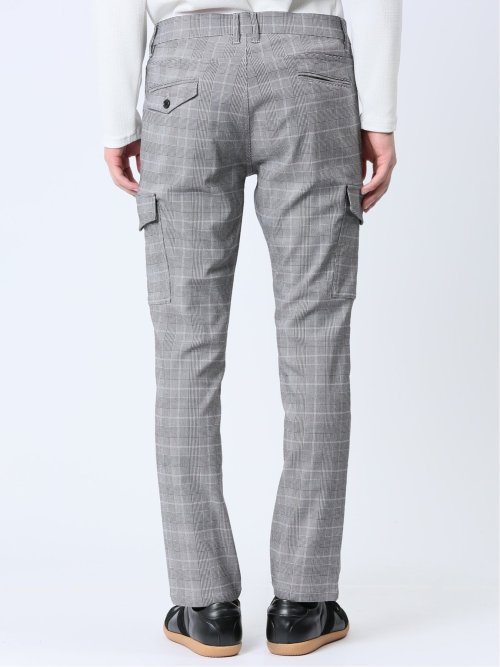 クロスストレッチ カーゴパンツ