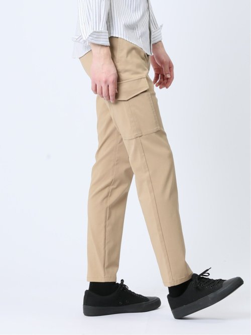 クロスストレッチ カーゴパンツ