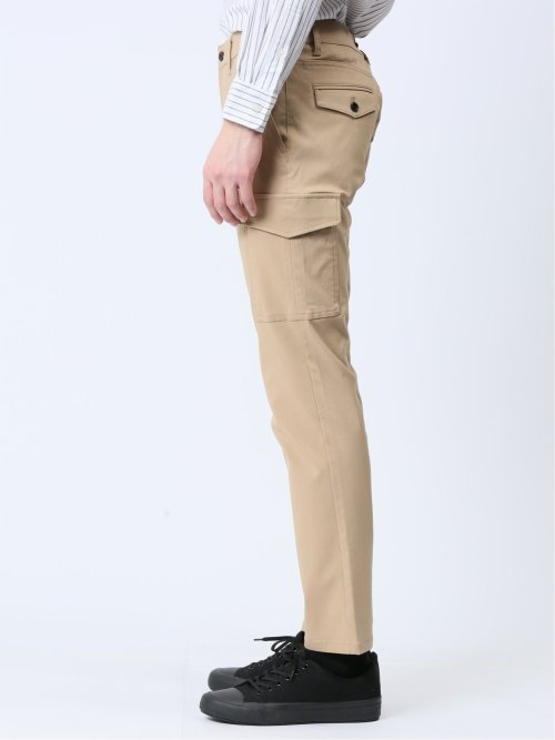 クロスストレッチ カーゴパンツ