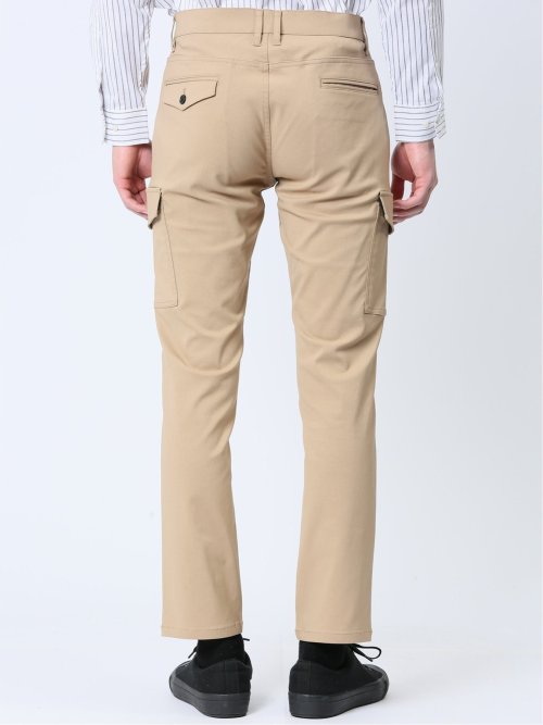 クロスストレッチ カーゴパンツ