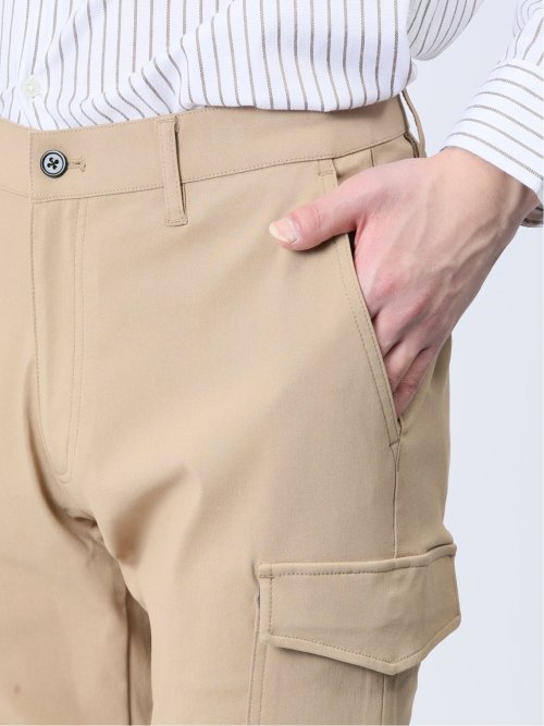 クロスストレッチ カーゴパンツ