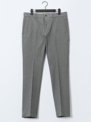 クロスストレッチ トラウザーパンツ バーズアイ