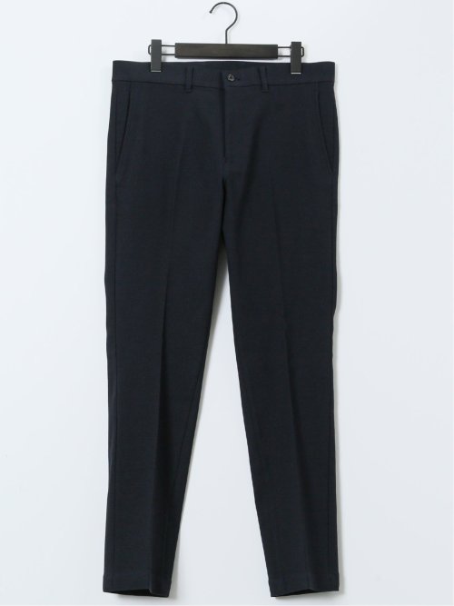 クロスストレッチ トラウザーパンツ バーズアイ