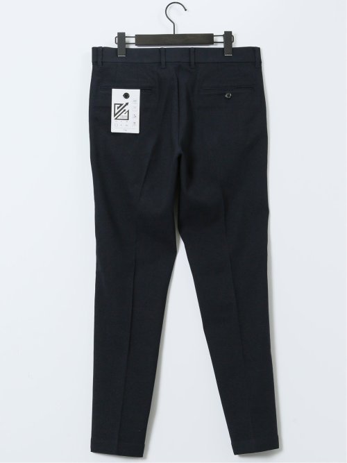 クロスストレッチ トラウザーパンツ バーズアイ