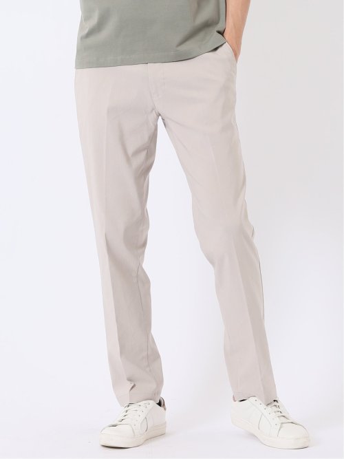 クロスストレッチ + クール トラウザー パンツ ピケ