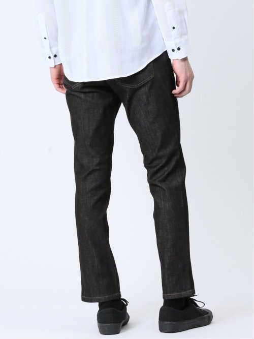 クロスストレッチ スリムデニム