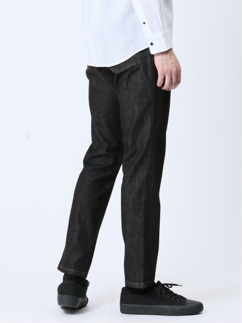 クロスストレッチ スリムデニム