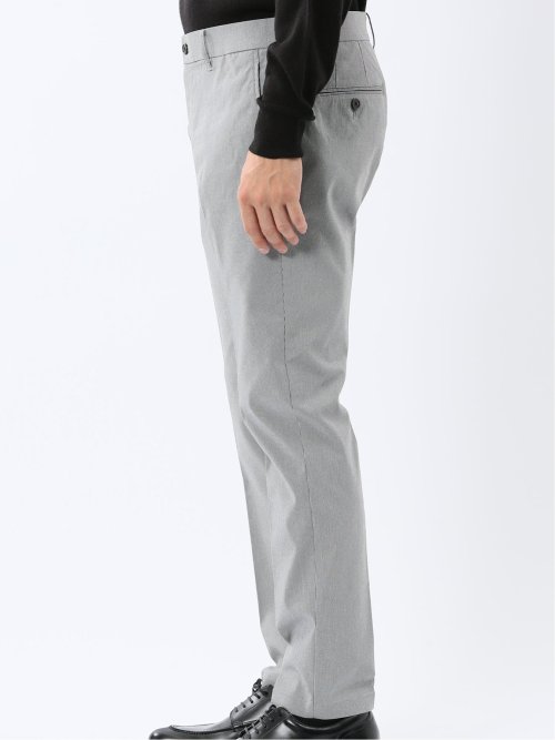 クロスストレッチ トラウザーパンツ 千鳥