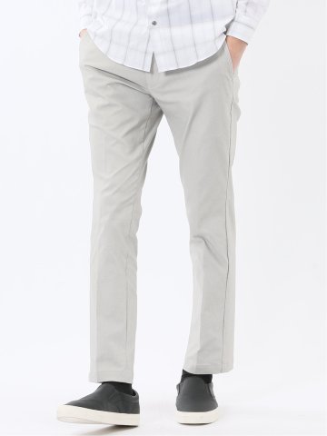 クロスストレッチ トラウザーパンツ ツイル